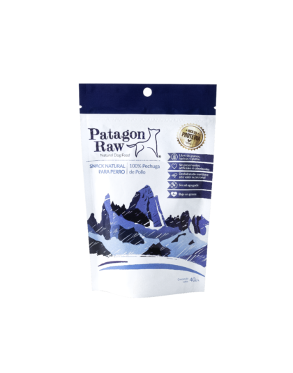 Snack Natural Para Perro Patagon Raw Pechuga de Pollo 40gr