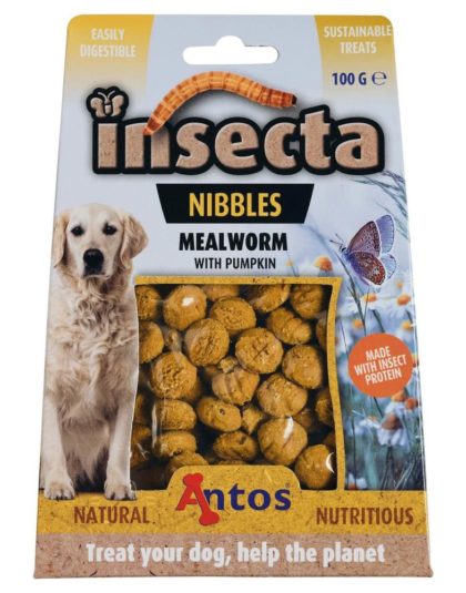 Snack Perro Insecta Mealworm With Pumpkin 100gr