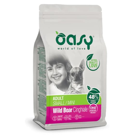 Oasy Adulto Small Wild Boar 2,5kg