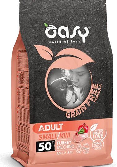 Oasy Adulto Small GF Pavo 2,5kg