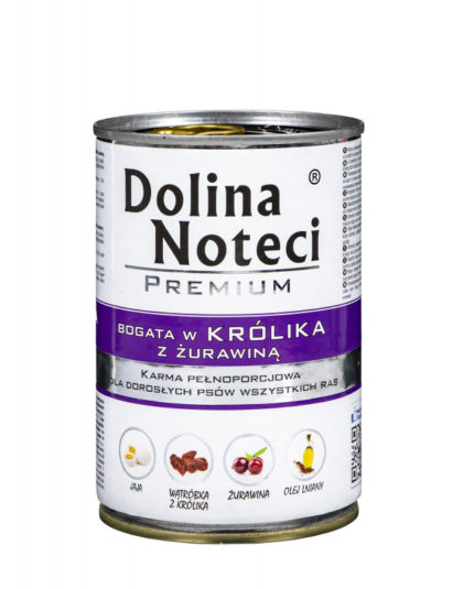 Dolina Noteci Conejo y Arandanos 800grs