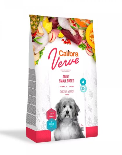 Calibra Dog Verve GF Adult Small Chicken&Duck 1,2kg y 6kg