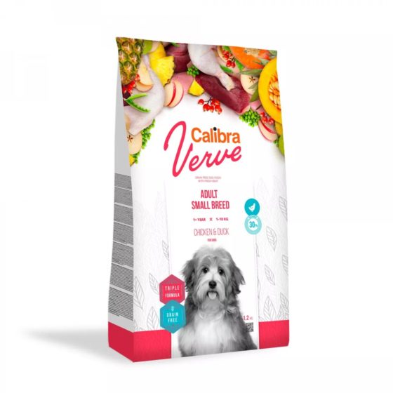 Calibra Dog Verve GF Adult Small Chicken&Duck 1,2kg y 6kg
