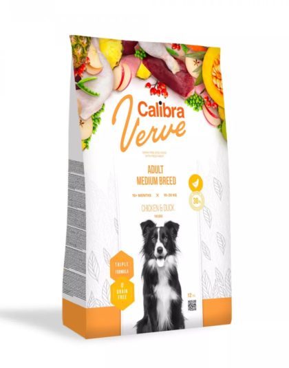 Calibra Dog Verve GF Adult Medium Chicken&Duck 2kg  y 12kg
