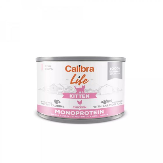 Calibra Cat Life Kitten Chicken 200g