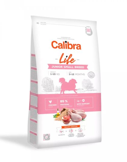 Calibra Dog Life Junior Small Breed Chicken 1,5kg y 6kg