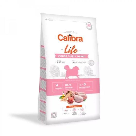 Calibra Dog Life Junior Small Breed Chicken 1,5kg y 6kg