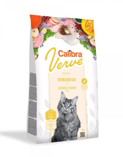 Calibra Cat Verve GF Sterilised Chicken&Turkey 3,5kg