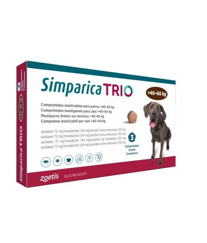Simparica Trio 40-60kg 1Comp