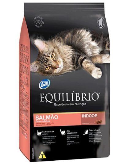 Equilibrio Gatos Salmón Indoor 1.5kg