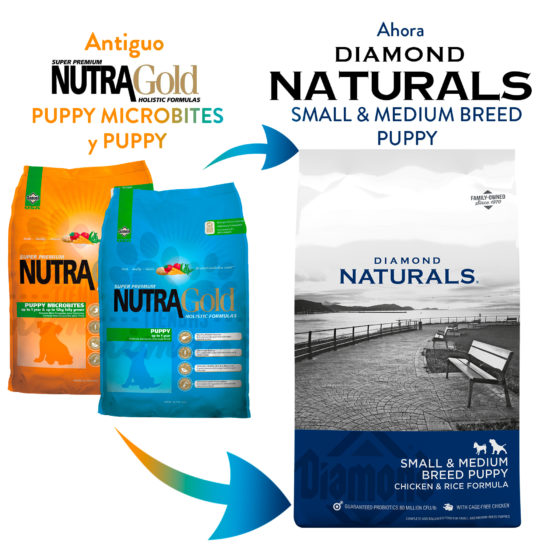 Diamond Naturals Puppy Medium & Small 15kg - Imagen 2
