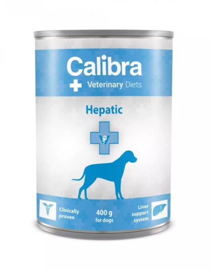 Calibra VD Dog Lata Hepatic 400g