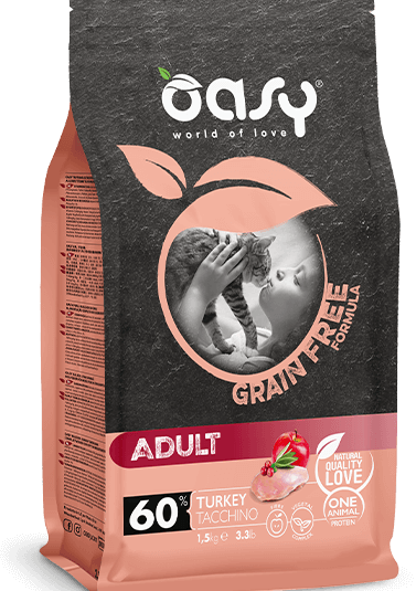Oasy Gato Adulto Grain Free Pavo 7,5kg