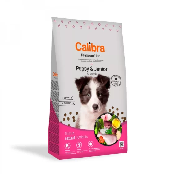 Calibra Dog Premium Line Puppy&Junior 12 kg