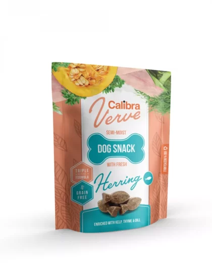 Calibra Dog Verve Semi-Moist Snack Fresh Herring 150g