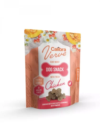 Calibra Dog Verve Semi-Moist Snack Fresh Chicken 150g