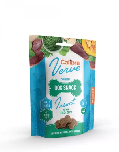 Calibra Dog Verve Crunchy Snack Insect&Fresh Duck 150g