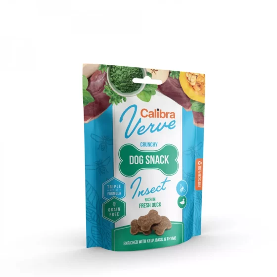 Calibra Dog Verve Crunchy Snack Insect&Fresh Duck 150g