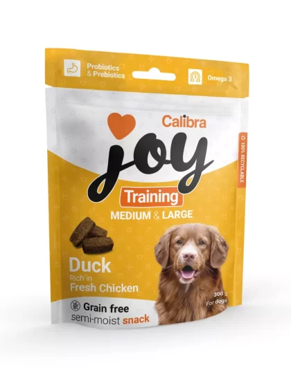 Calibra Joy Dog Training M&L Duck&Chicken 300g