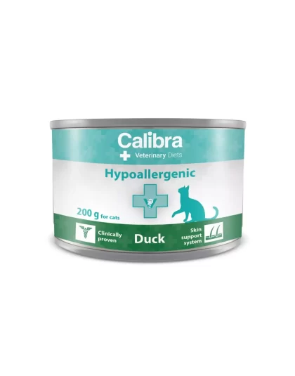 Calibra VD Lata Cat Hypoallergenic Duck 200g