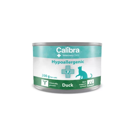Calibra VD Lata Cat Hypoallergenic Duck 200g