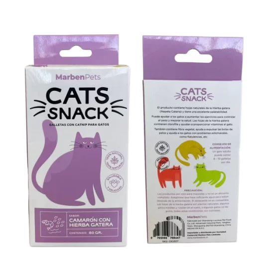 Cats Snack Galletas para Gato 80gr - Imagen 5