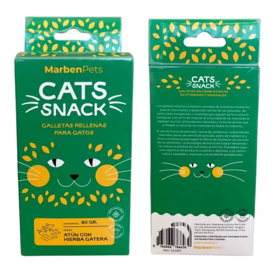 Cats Snack Galletas para Gato 80gr - Imagen 7