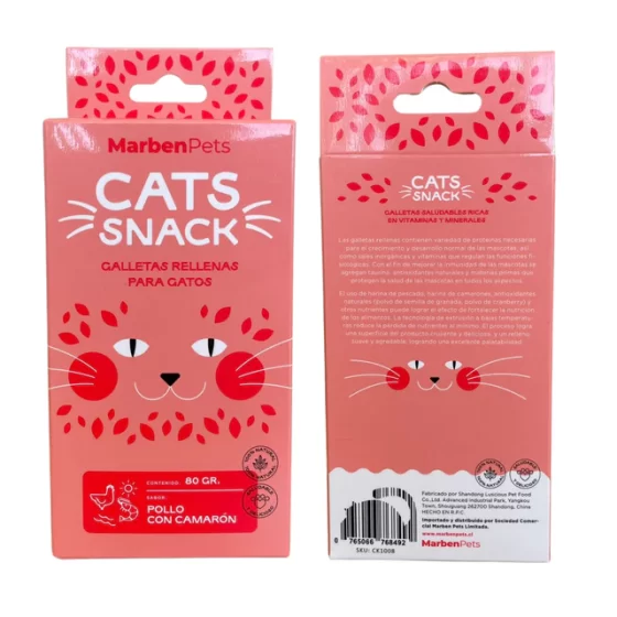 Cats Snack Galletas para Gato 80gr